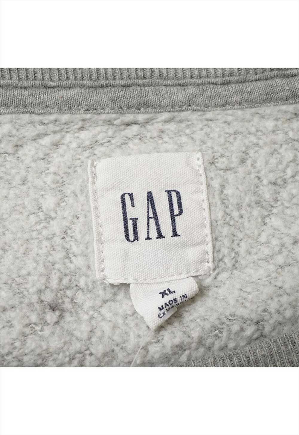 Vintage GAP Spellout Grey Sweatshirt Womens - image 3