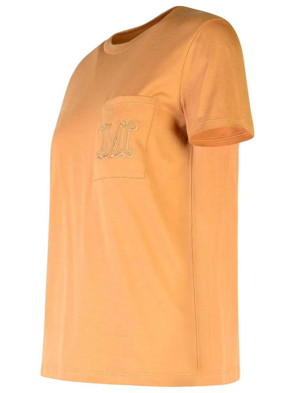 Max Mara Max Mara 'papaya' Beige Cotton T-shirt S… - image 2
