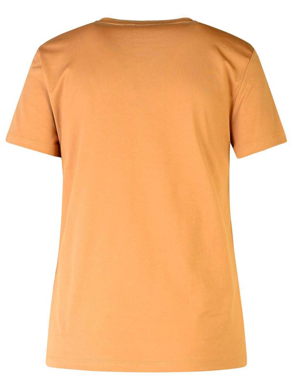 Max Mara Max Mara 'papaya' Beige Cotton T-shirt S… - image 3
