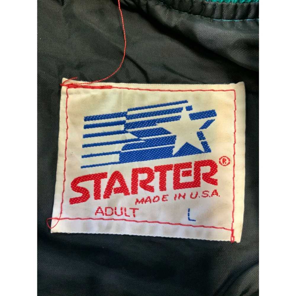 Starter Vintage San Jose Sharks Starter Jacket La… - image 3