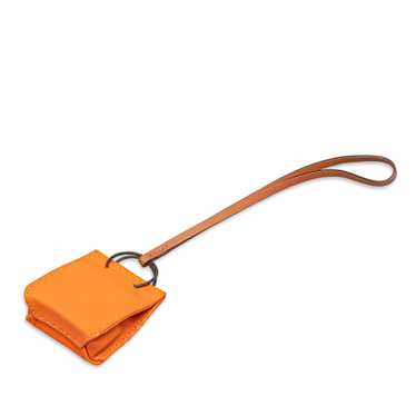 Orange Hermès Milo Swift Sac Bag Charm