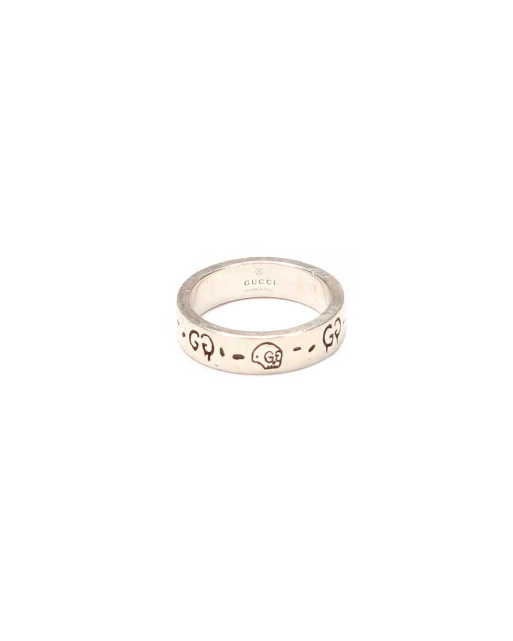 GUCCI Women's Silver Ghost Icon Ring in Silver - image 1