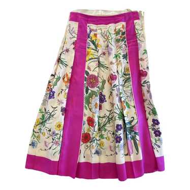 Gucci Silk mid-length skirt