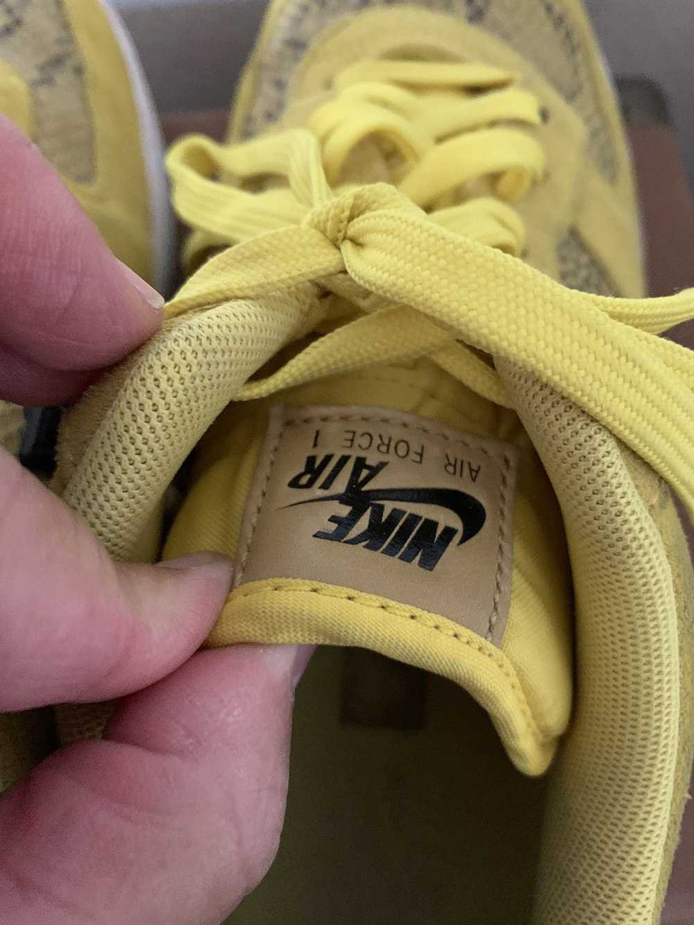 Nike AF-1 Low Yellow Snakeskin - image 7