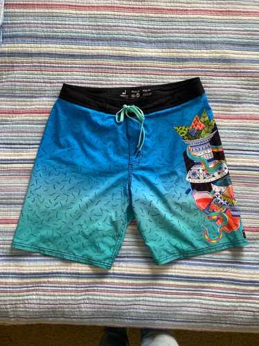 Rvca RVCA artist network program board shorts