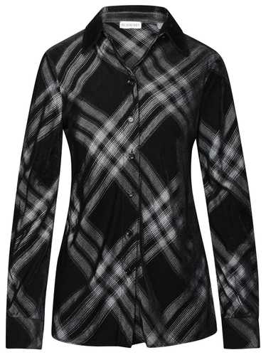 Burberry Burberry Black Viscose Shirt Size UK 8