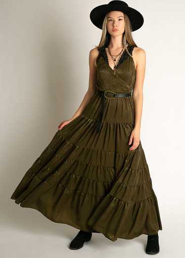 Joyfolie Begonia Dress in Bronze