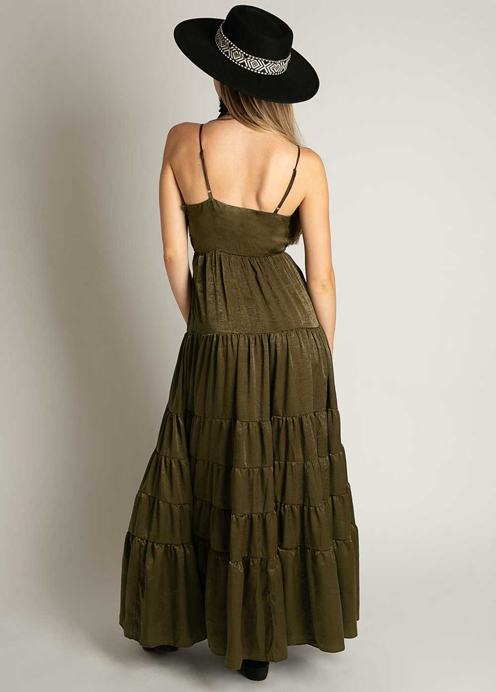 Joyfolie Begonia Dress in Bronze - image 3