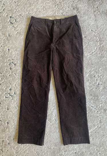 Banana Republic Corduroy Straight Officer Pant