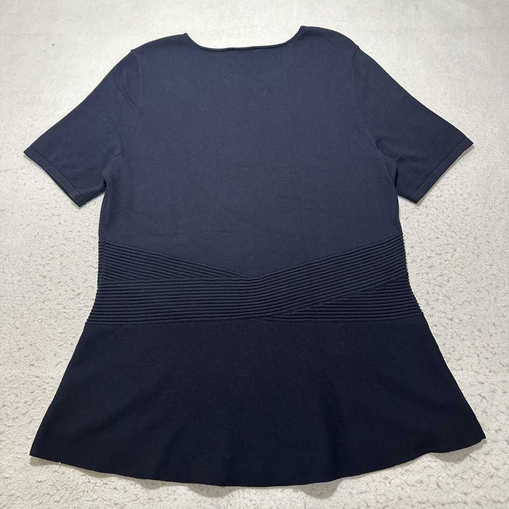 Other Talbots 1X Short Sleeve Navy Blue Heavyweig… - image 10