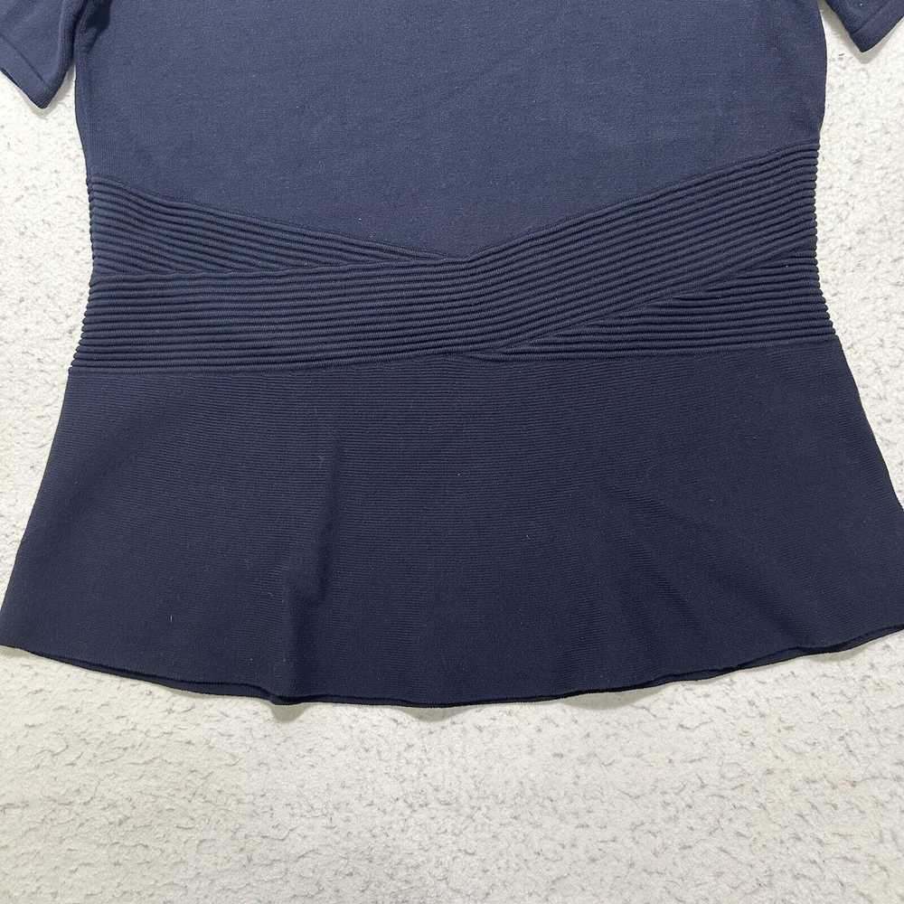 Other Talbots 1X Short Sleeve Navy Blue Heavyweig… - image 7