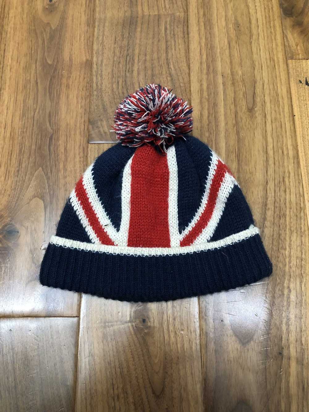 Streetwear × Vintage Vintage England Flag Knitted… - image 1