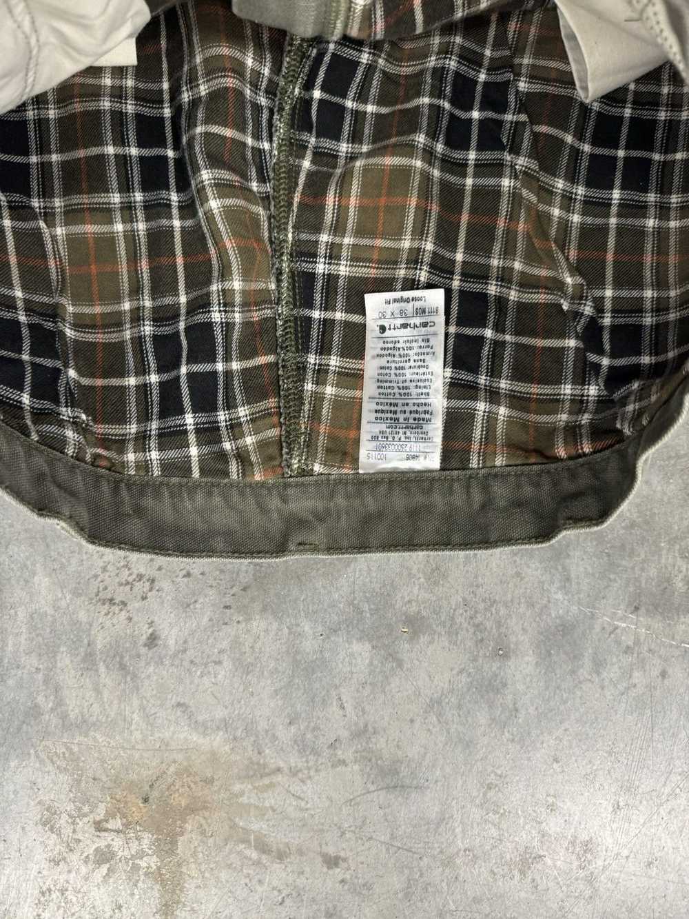 Carhartt × Vintage Vintage Carhartt Flannel Lined… - image 3