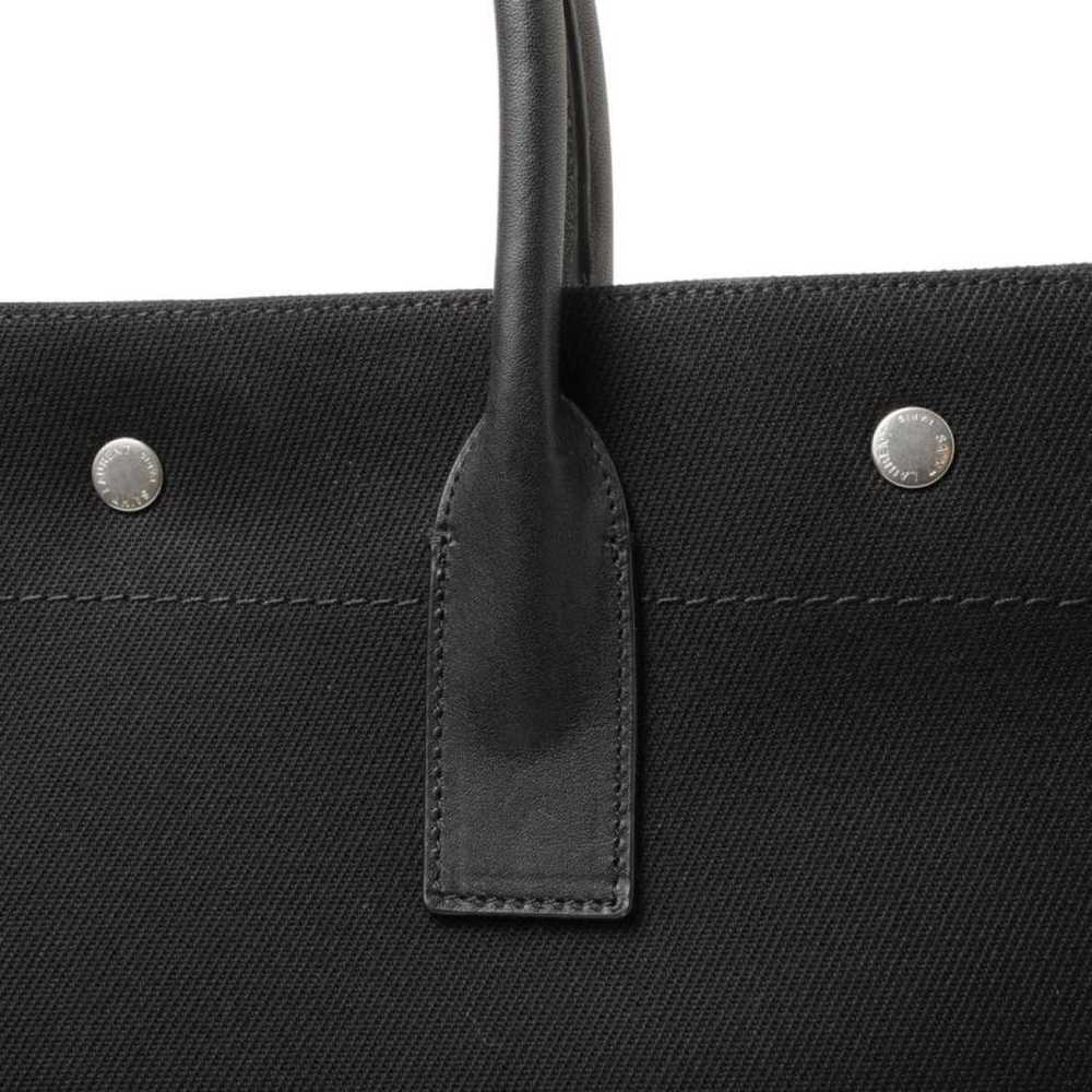 Saint Laurent Rive Gauche leather handbag - image 6