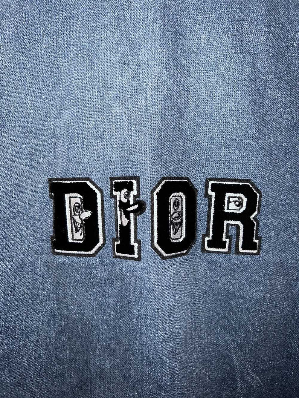 Dior Dior x Kenny Scharf Denim Jacket - image 5