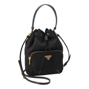 Prada Duet leather handbag