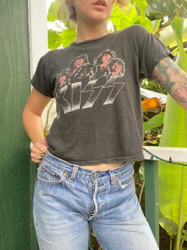 1970s KISS Concert T shirt size small