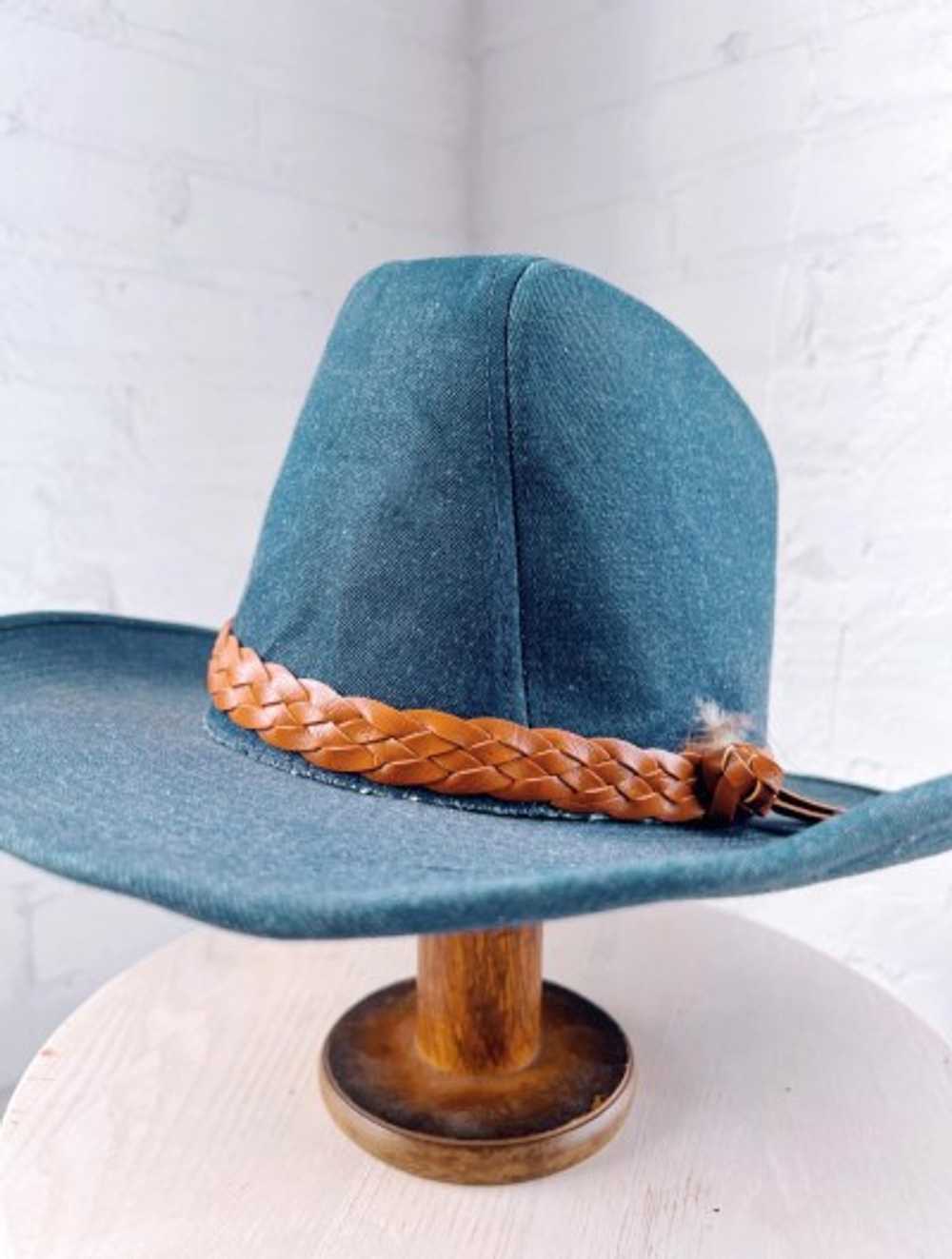 perfect denim cowboy hat - image 2