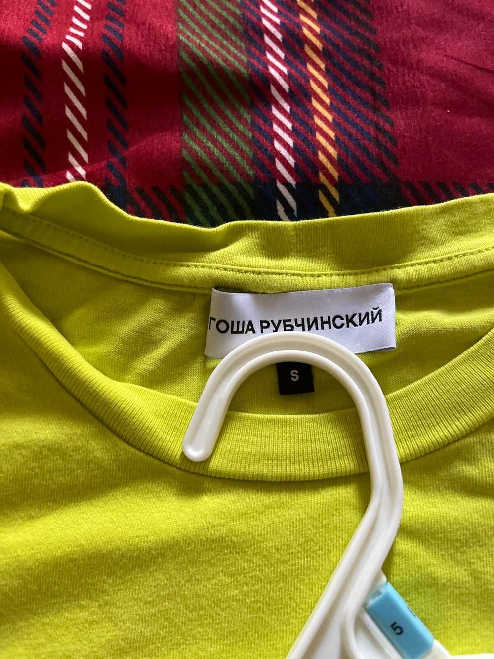 Gosha Rubchinskiy Ying Yang Neon Tee - image 3