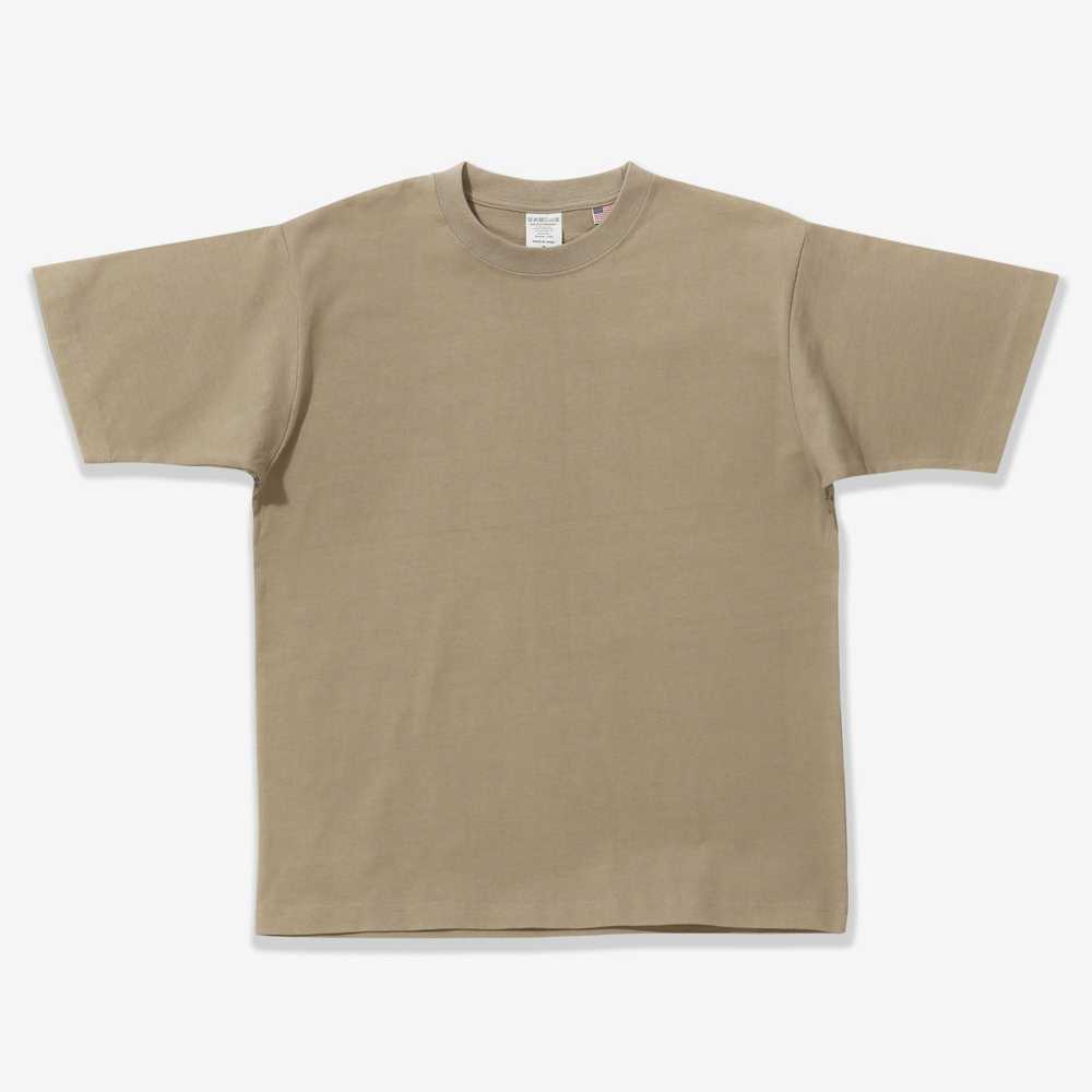 Cross Stitch 8oz USA Cotton T-Shirt - Khaki - image 1