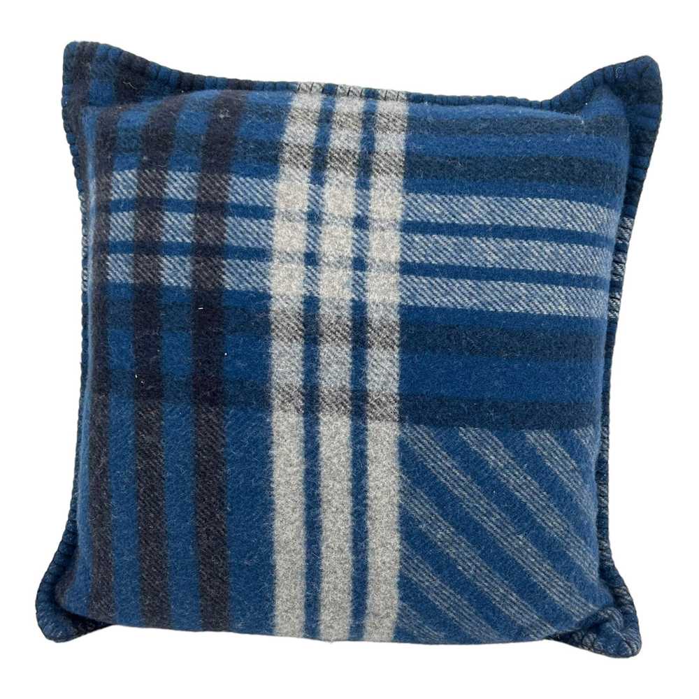 HERMES/CouchPillow/Other/Wool/Plaid/ - image 1