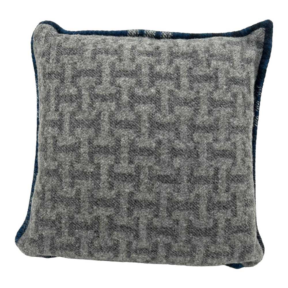 HERMES/CouchPillow/Other/Wool/Plaid/ - image 2