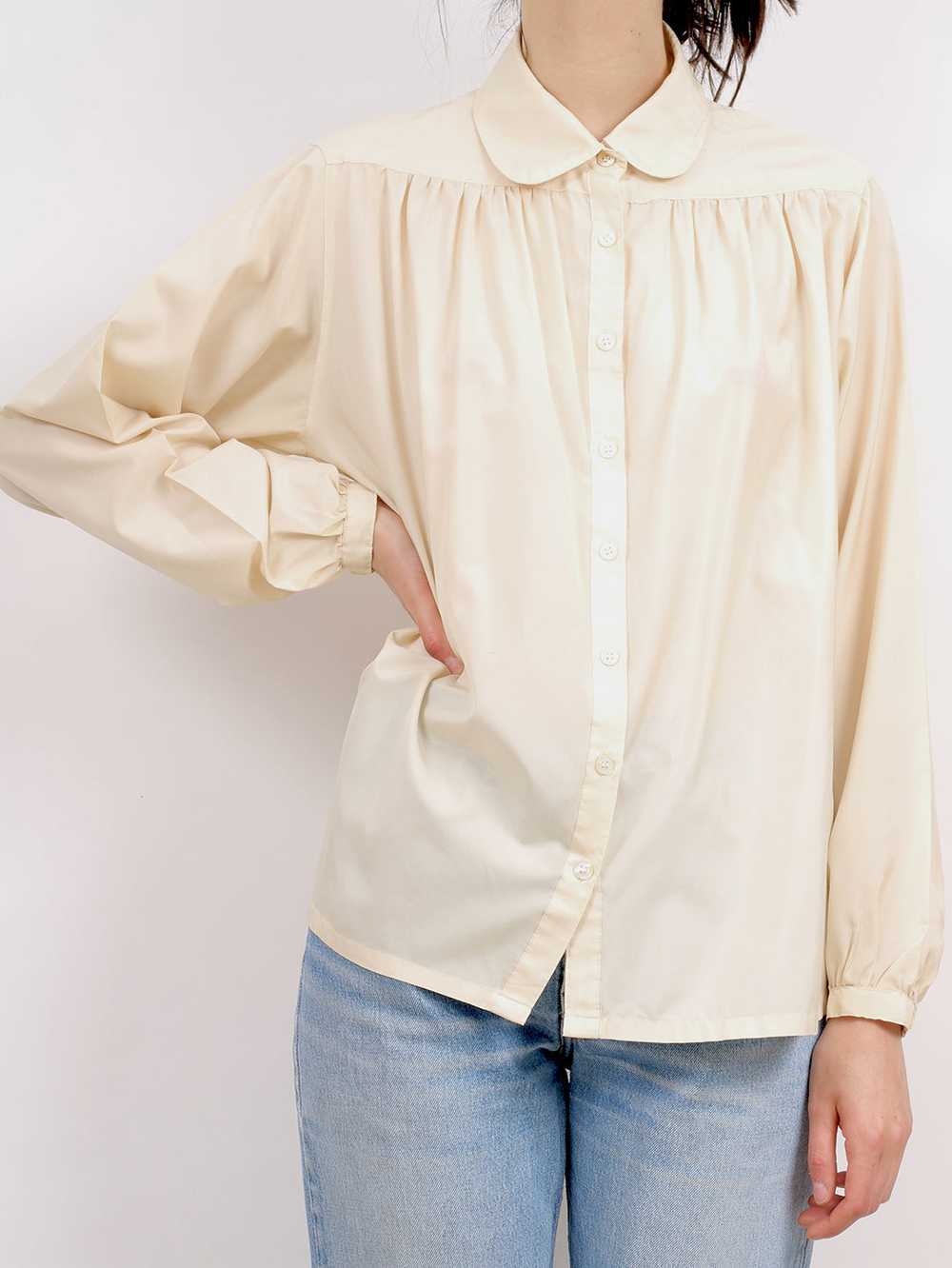 1970's peter pan blouse - image 2