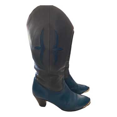 Zodiac Leather western boots