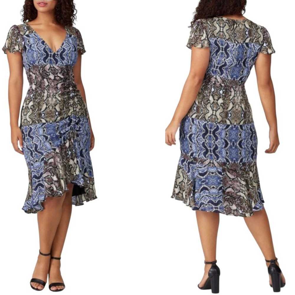 Parker Ny Silk mid-length dress - image 2