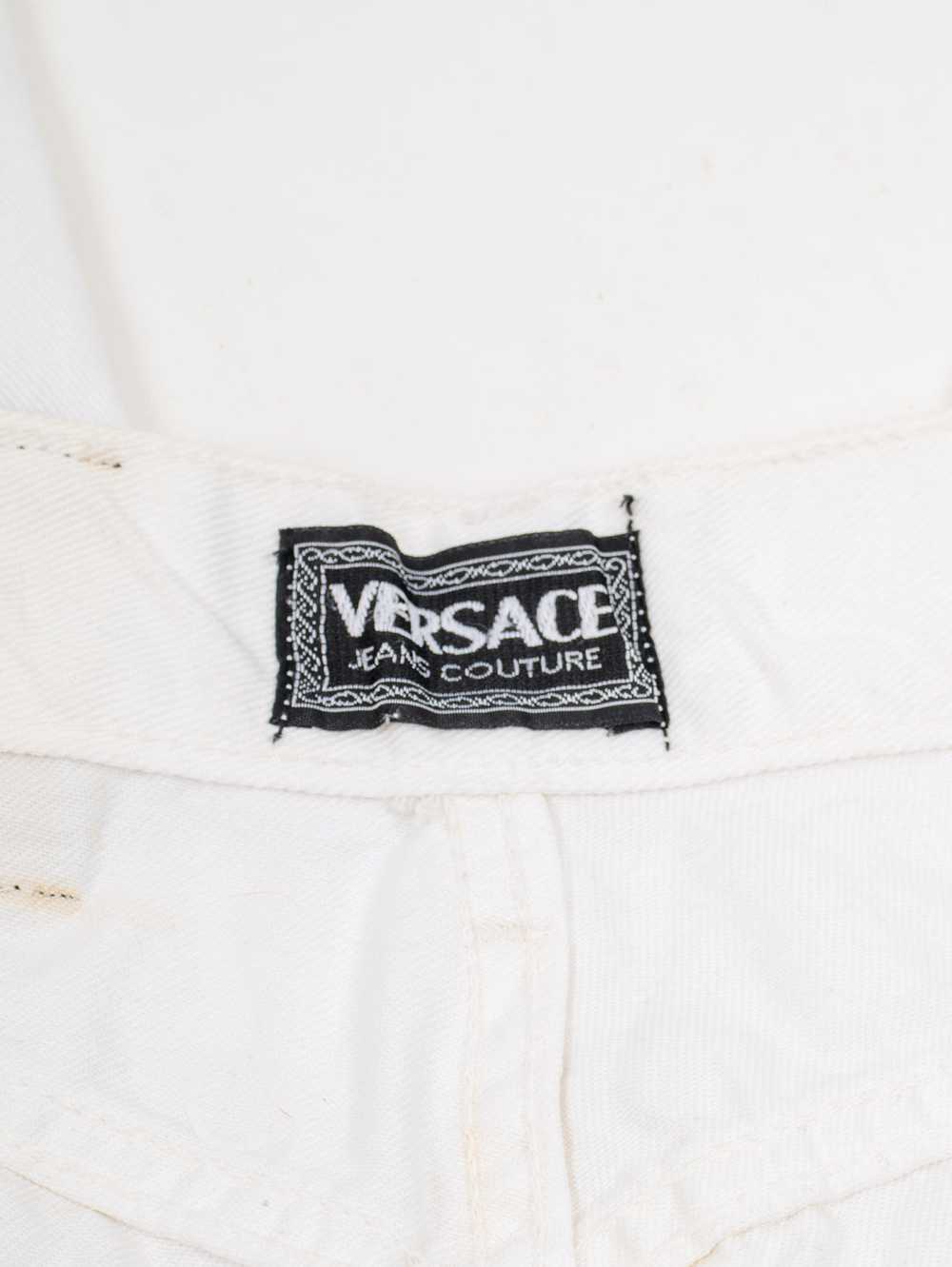 1990's designer white jeans 29W - image 9