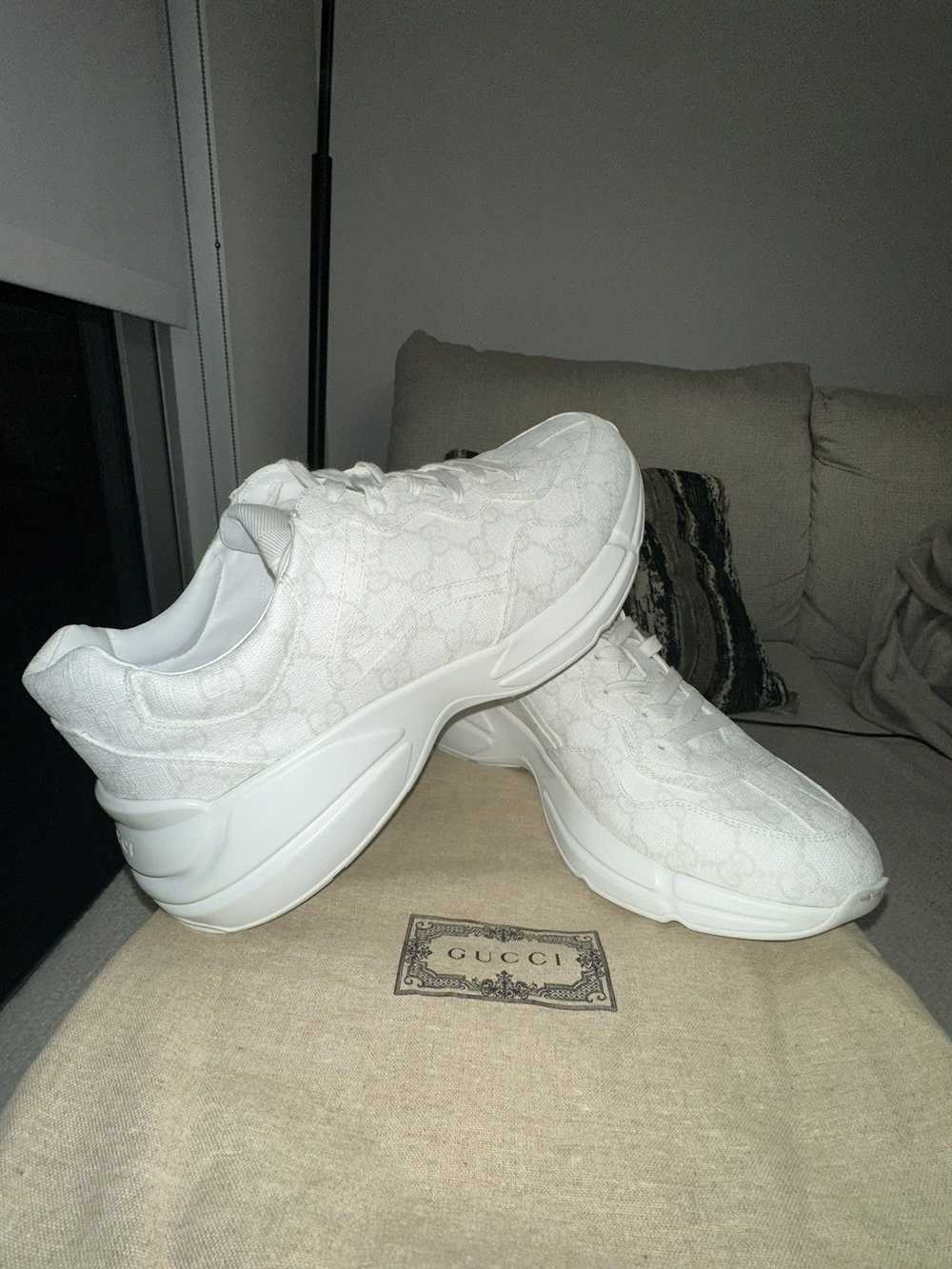 Gucci Gucci Rhyton Sneaker “White Monogram” - image 2