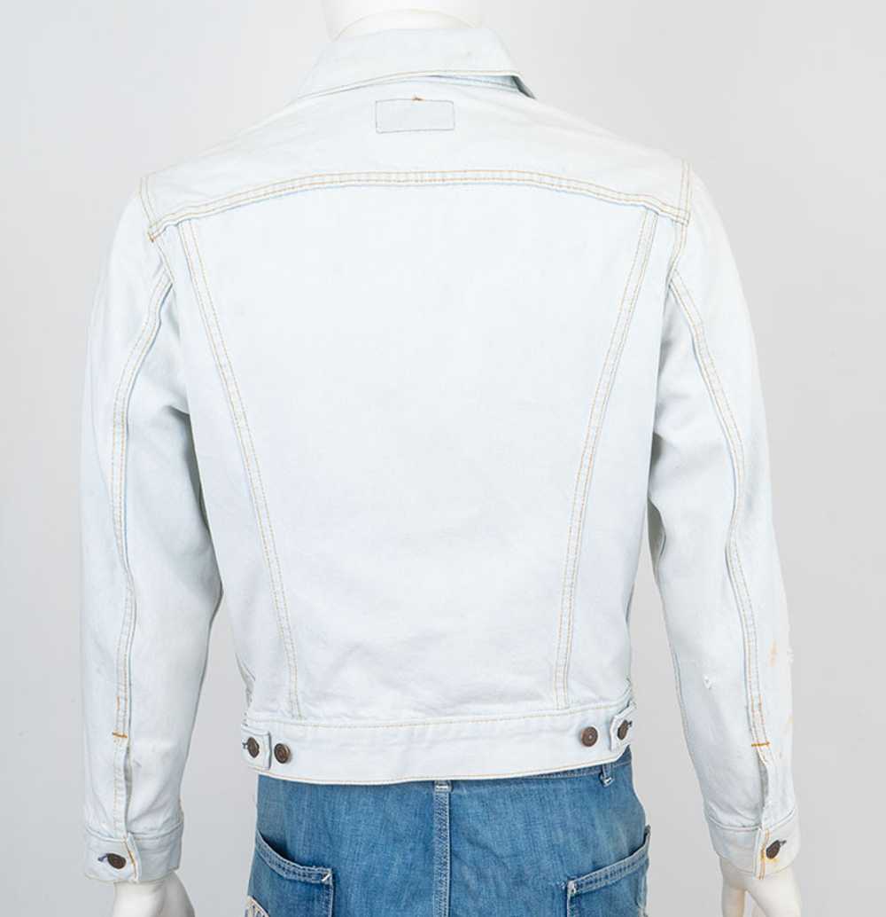 Vintage Bleach Faded Levi's Trucker Jacket - image 5