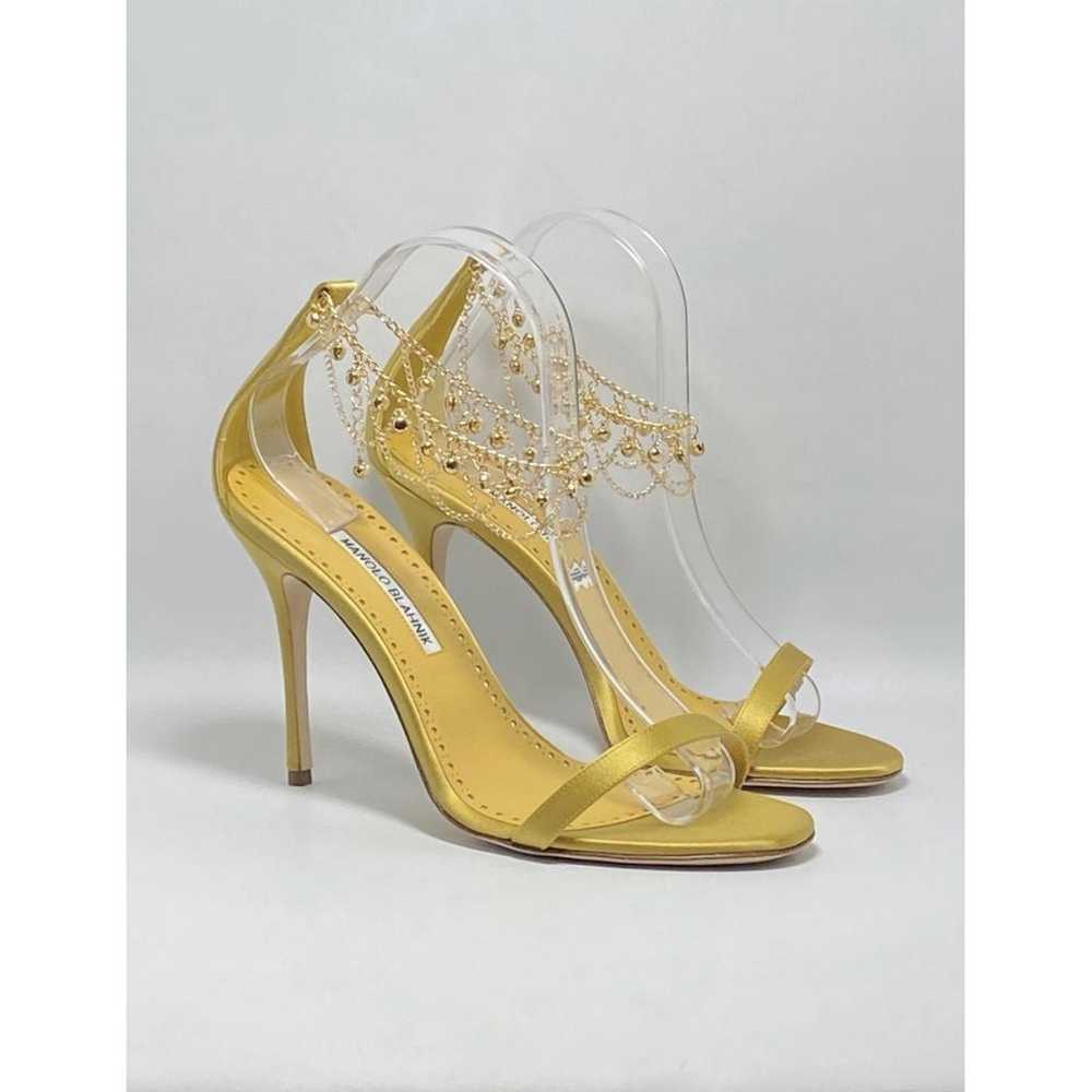 Manolo Blahnik Cloth sandal - image 2