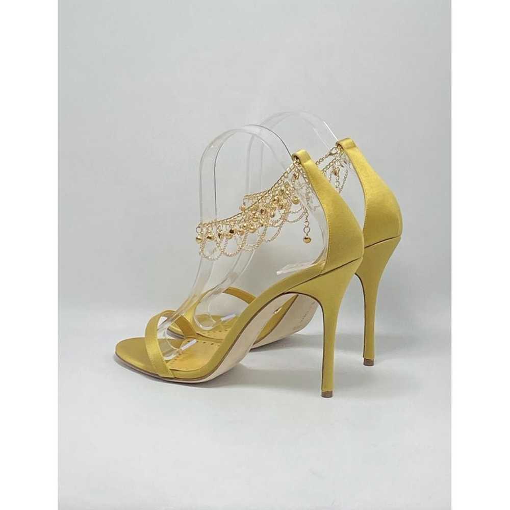 Manolo Blahnik Cloth sandal - image 5