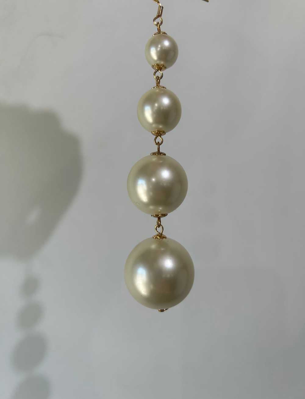 Kenneth Jay Lane Pearl Drop Earrings - image 4