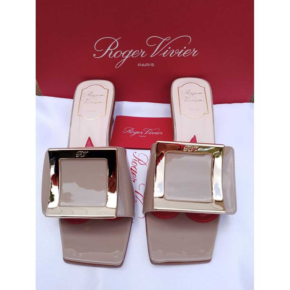 Roger Vivier Leather mules - image 4