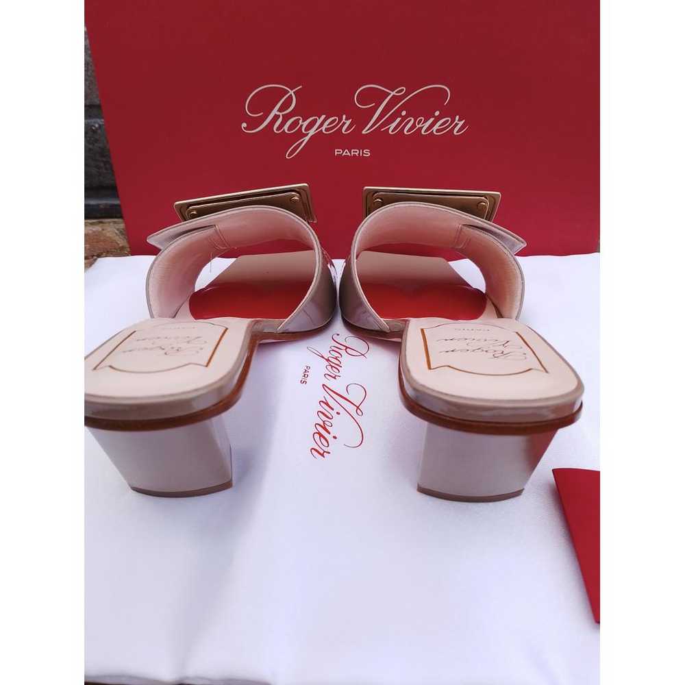 Roger Vivier Leather mules - image 6