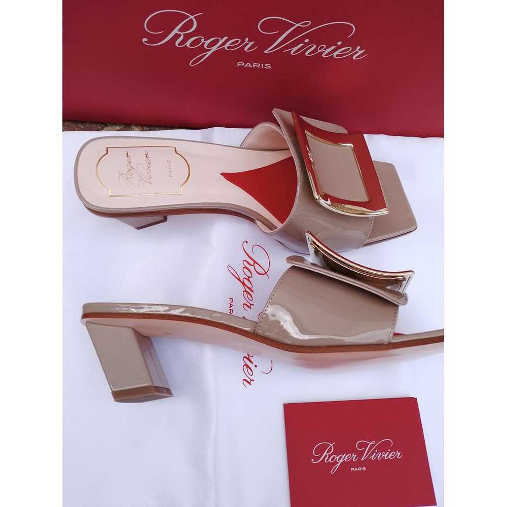 Roger Vivier Leather mules - image 7