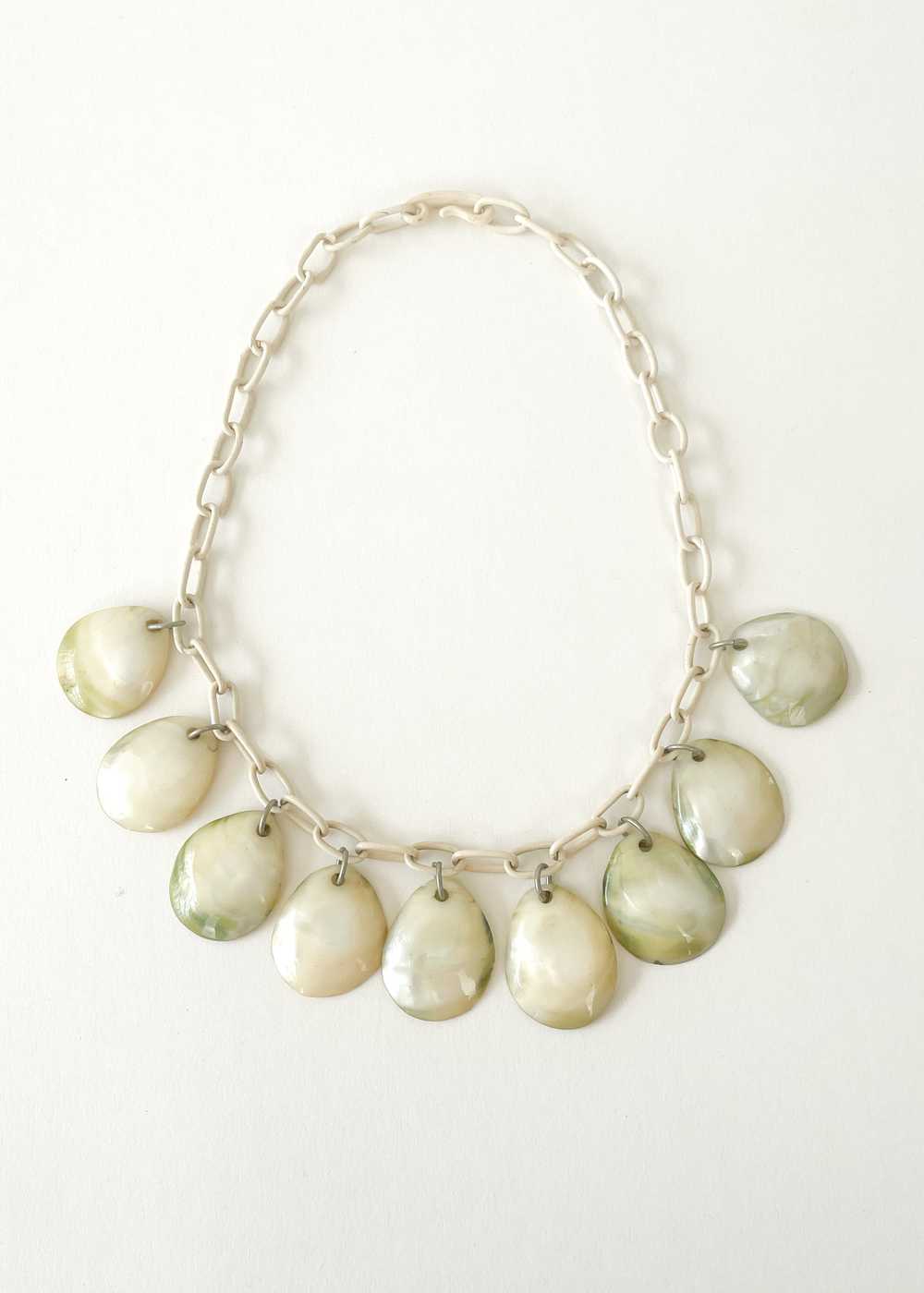 Vintage 1940s Shell Necklace - image 1