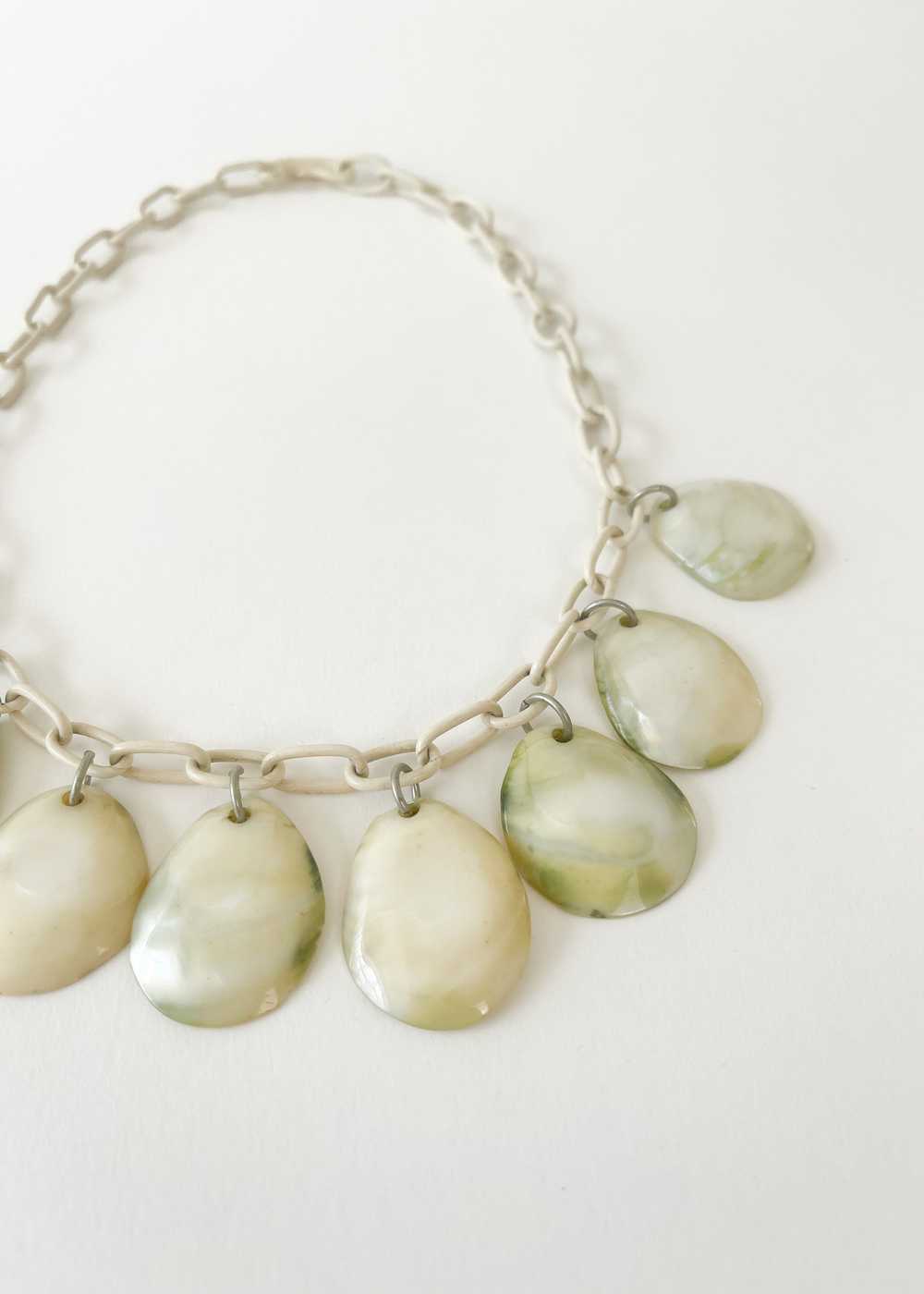 Vintage 1940s Shell Necklace - image 5