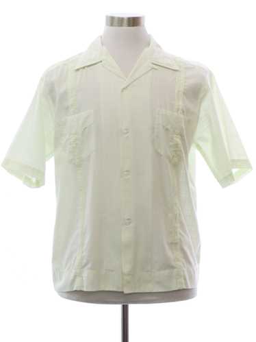 1980's Maya Real Mens Guayabera Shirt