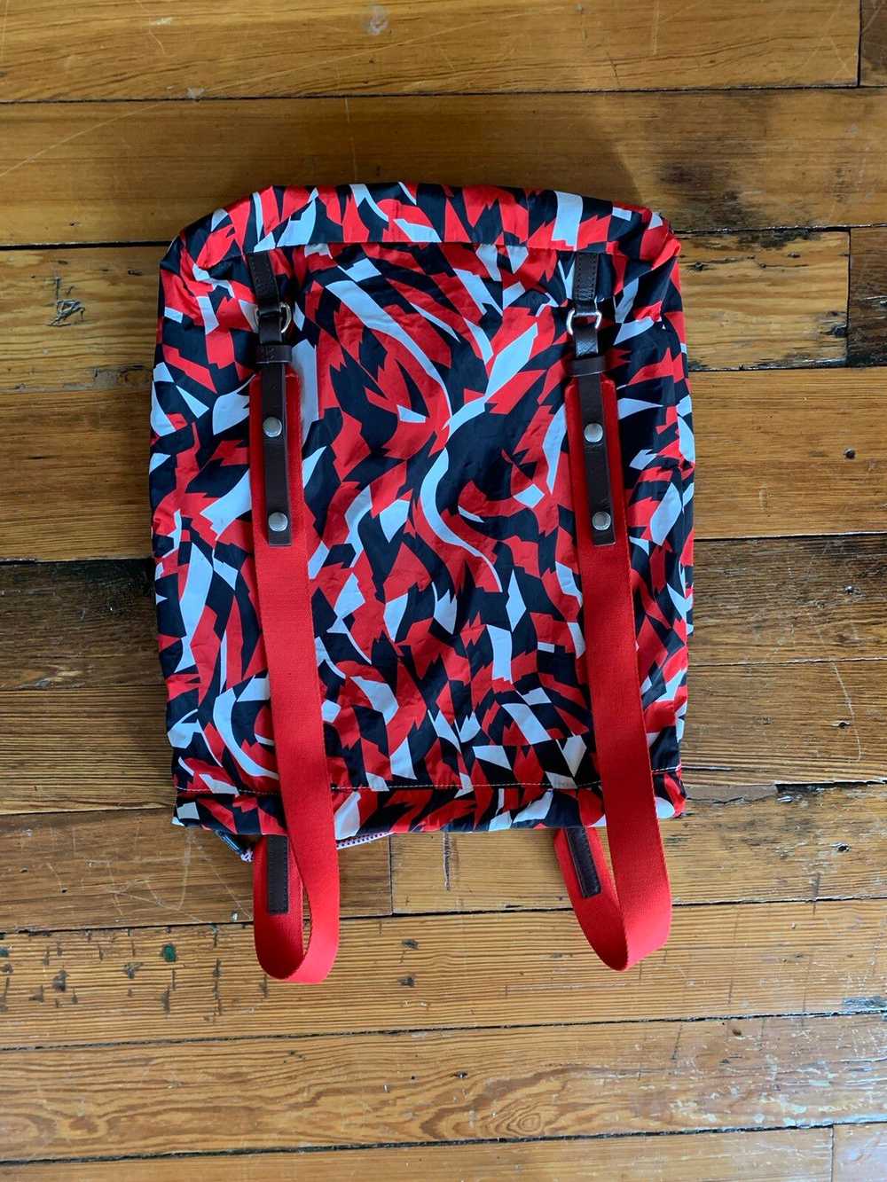 Marni Marni Drawstring Nylon Backpack with pouch - image 2