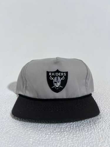 Vintage Two Tone Oakland Raiders Shield Snapback H