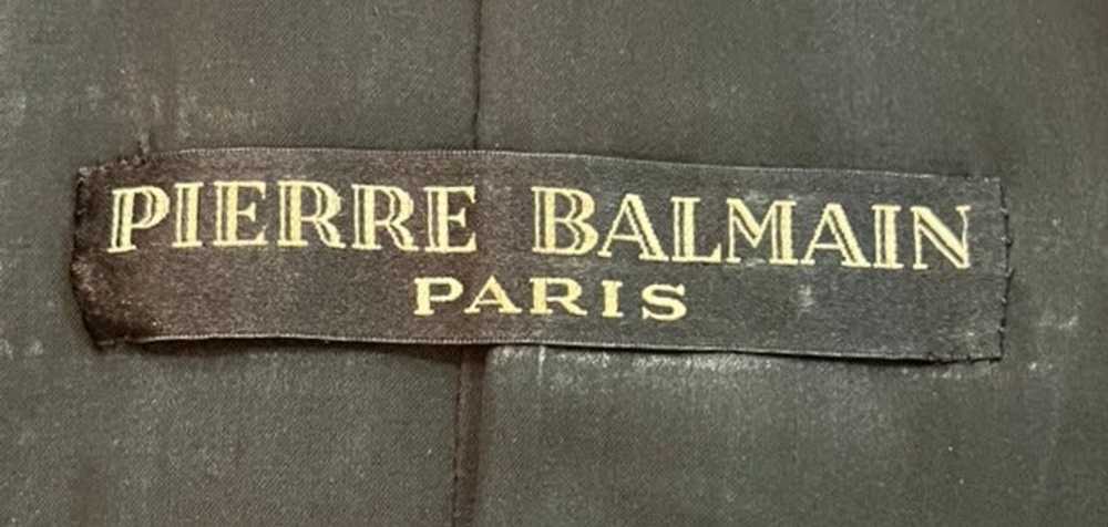 Balmain 40s Haute Couture Copper Beaded Evening J… - image 6