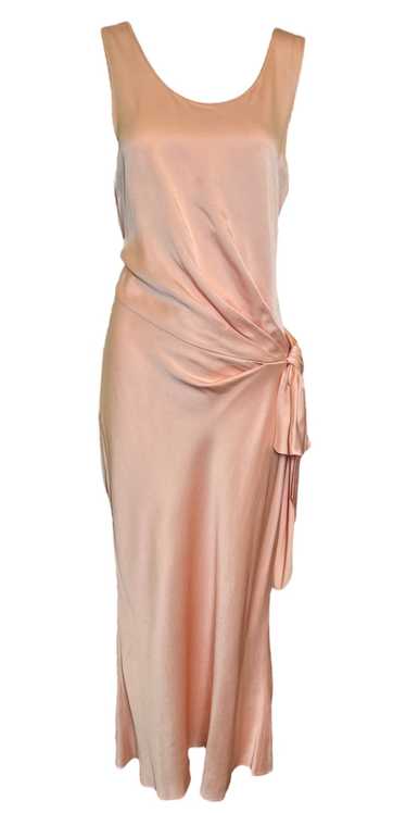 John Galliano 2000s Peachy Pink 1930s Inspired Bia