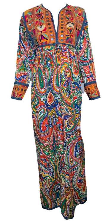 Moschino Couture Repita Juvant 1993 Paisley Hippie