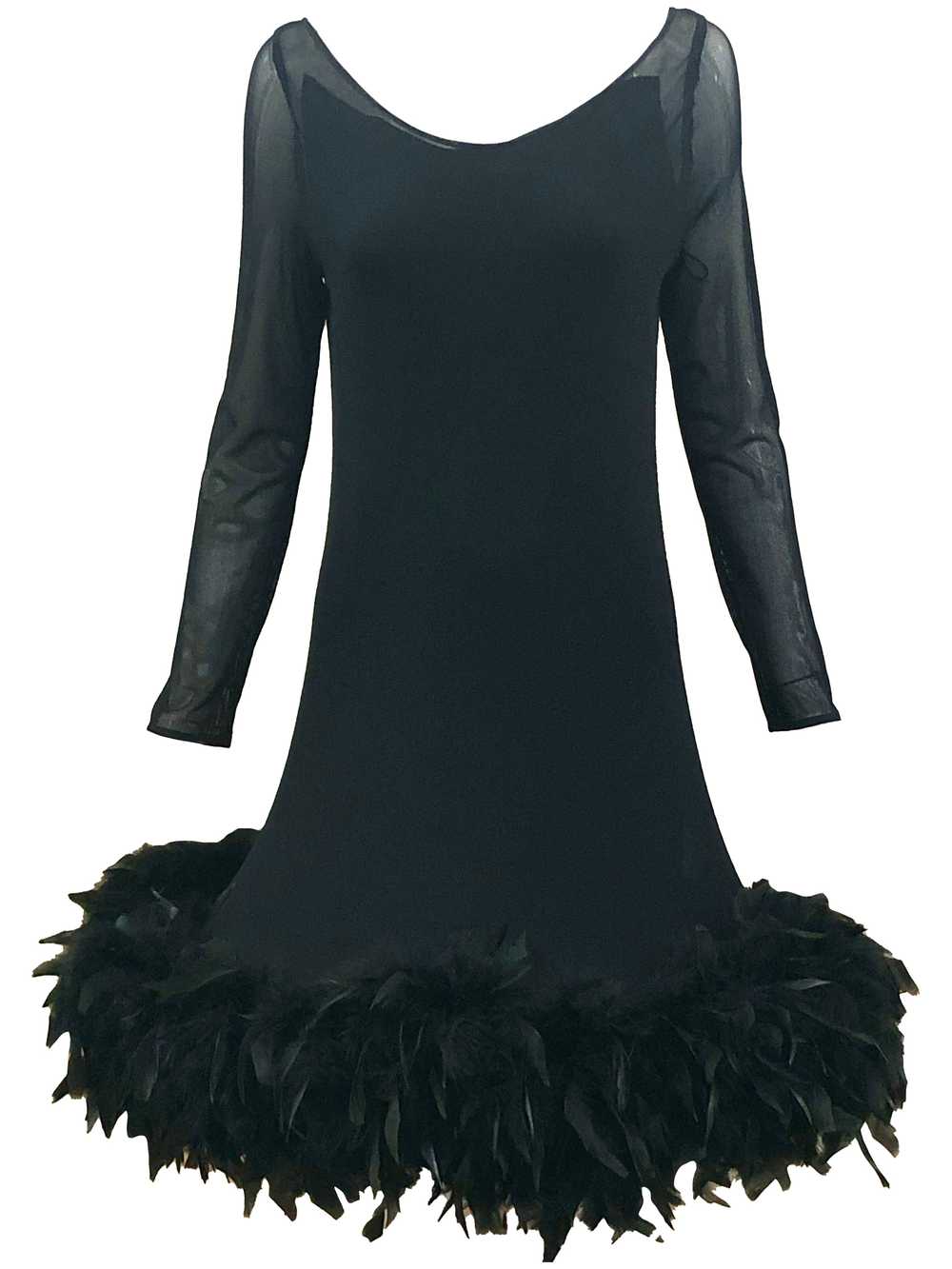 1994 Pierre Cardin Haute Couture Unlabelled Black… - image 1