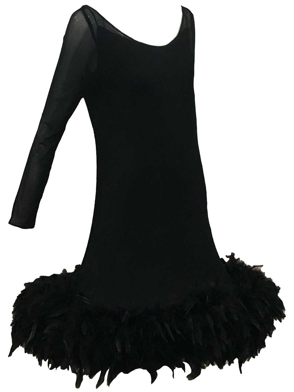 1994 Pierre Cardin Haute Couture Unlabelled Black… - image 2