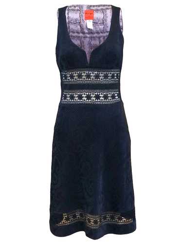 Christian Lacroix Y2K Bazaar Midnight Blue Dress