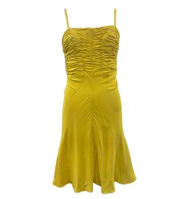 90s Gianni Versace Couture Yellow Sexy, Flirty Sum